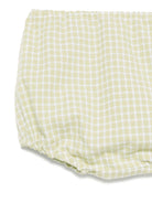 Pantaloncini per neonata Mariella Ferrari verde a quadri - Rubino Kids