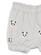 Pantaloncini per neonato Donsje Carson grigio con ricamo all - over - Rubino Kids