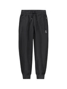 Pantaloni Alvar per bambino Molo neri con quadrante con smiley - Rubino Kids