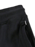 Pantaloni Alvar per bambino Molo neri con quadrante con smiley - Rubino Kids