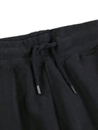 Pantaloni Alvar per bambino Molo neri con quadrante con smiley - Rubino Kids