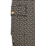 Pantaloni cargo per bambino Balmain Kids beige con motivo geometrico - Rubino Kids