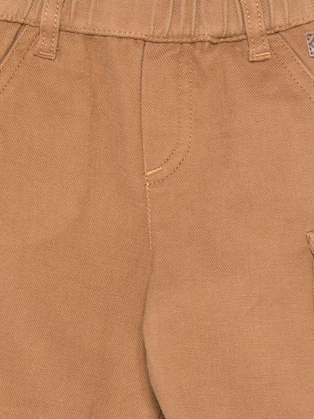 Pantaloni cargo per neonato Tartine Et Chocolat beige con taglio dritto - Rubino Kids