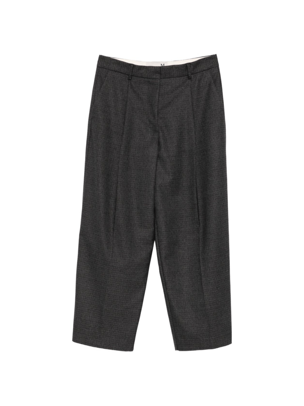 Pantaloni Clelia per donna THE M grigi con pieghe sul davanti - Rubino Kids