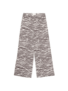 Pantaloni da donna MC2 Saint Barth bianco con stampa zebra - Rubino Kids
