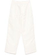 Pantaloni da donna The M beige Rory con chiusura frontale nascosta - Rubino Kids