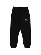 Pantaloni da tuta per bambina Off - White Kids neri con stampa del logo - Rubino Kids