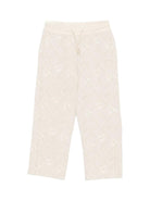 Pantaloni da tuta per bambino Bonpoint Jawen beige con coulisse - Rubino Kids