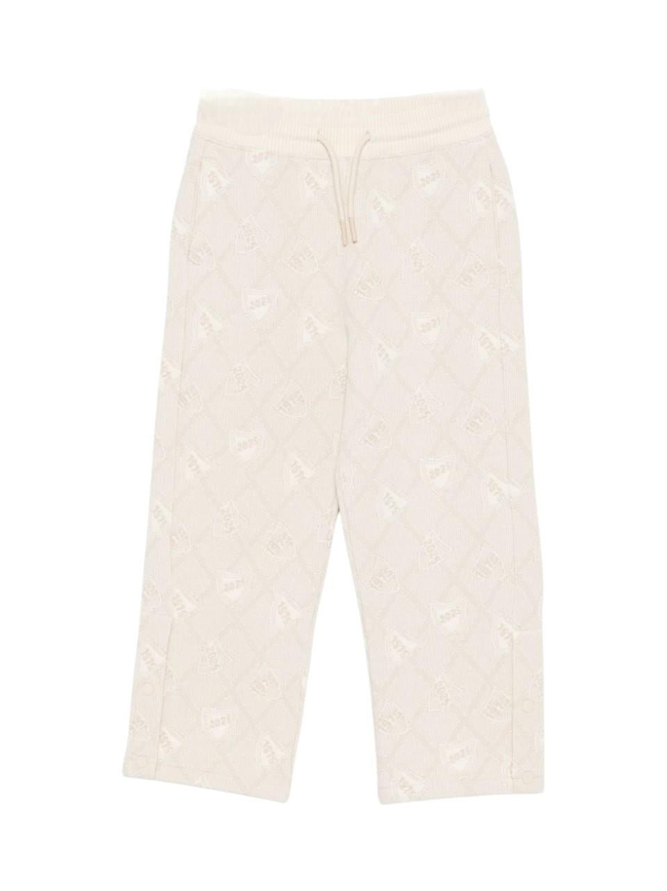 Pantaloni da tuta per bambino Bonpoint Jawen beige con coulisse - Rubino Kids