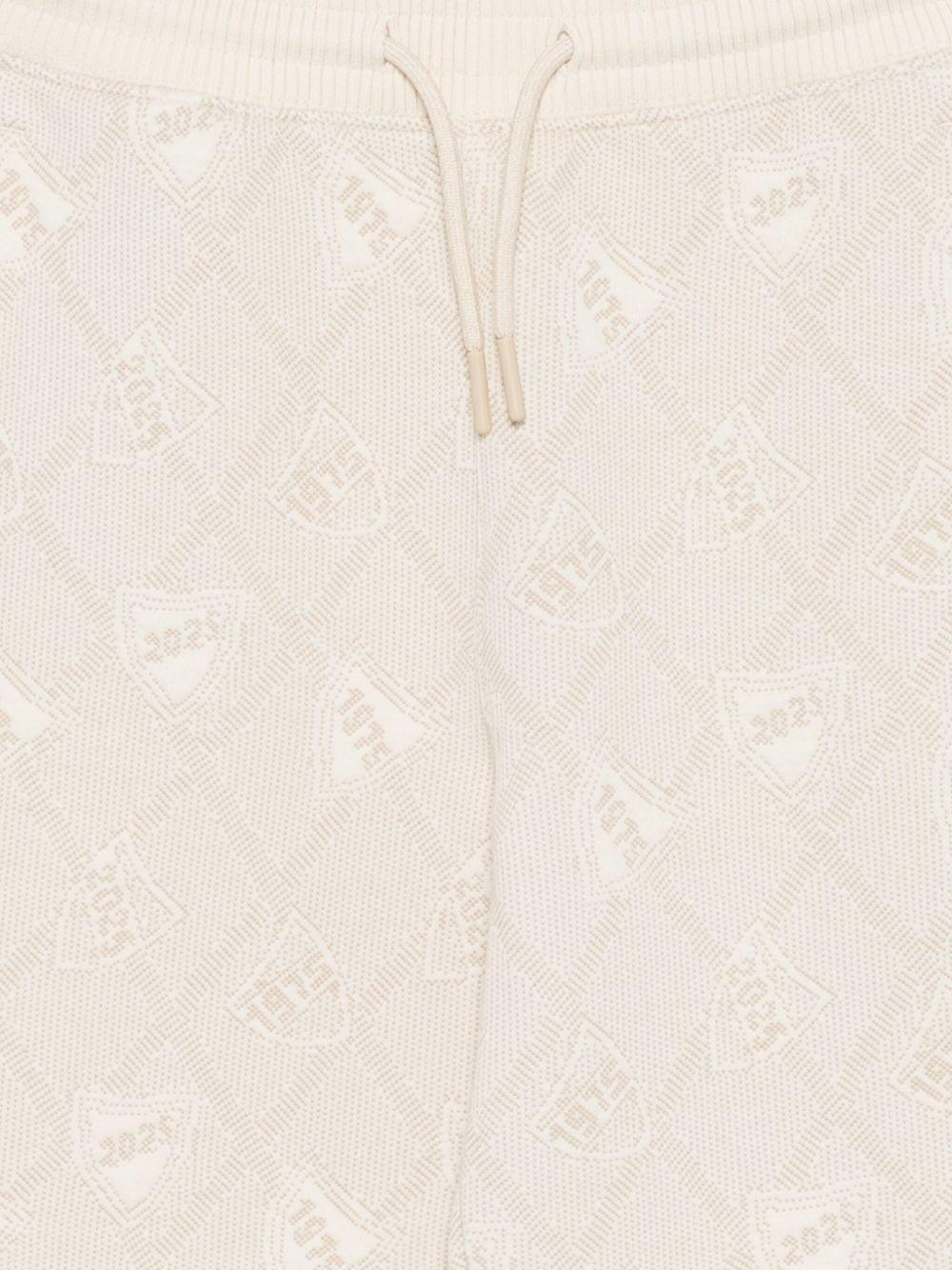 Pantaloni da tuta per bambino Bonpoint Jawen beige con coulisse - Rubino Kids