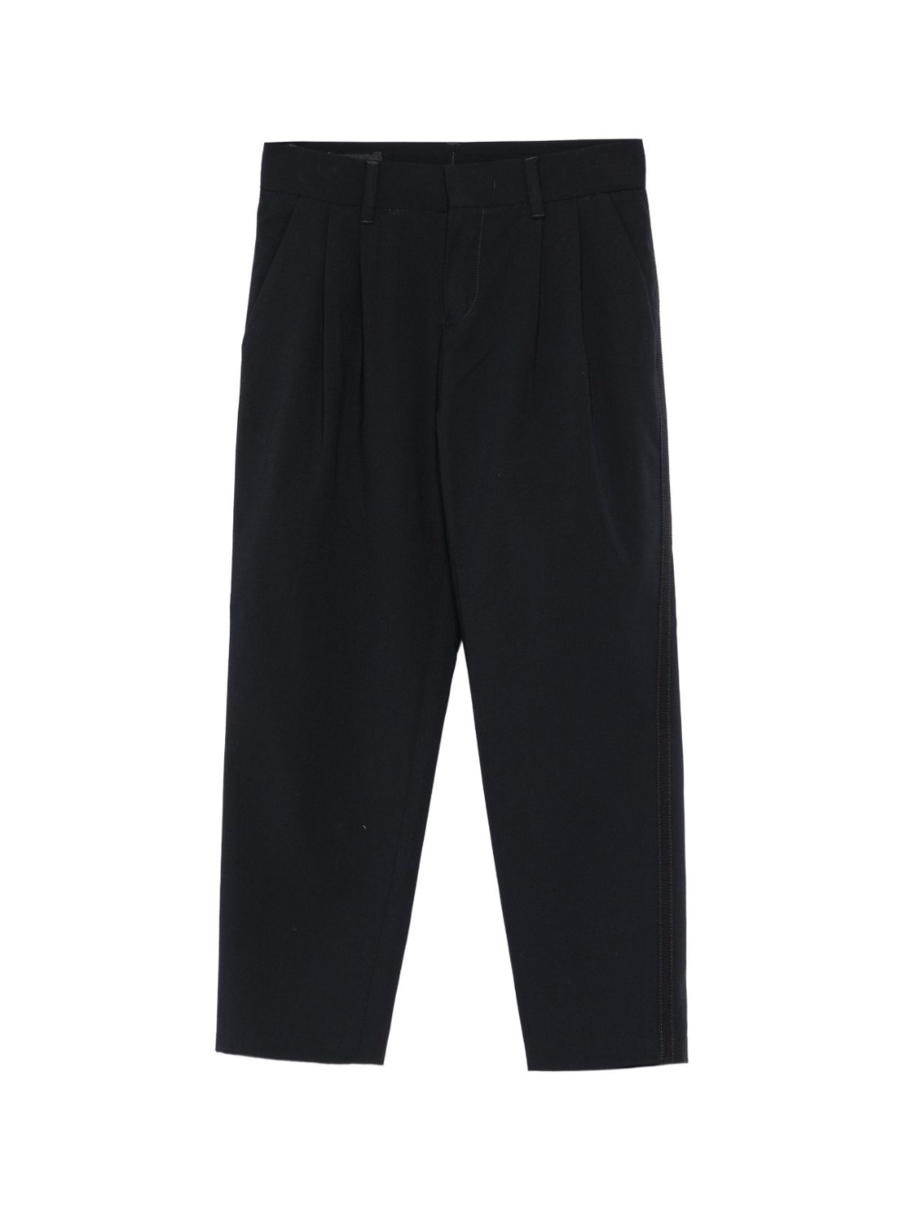 Pantaloni da tuta per bambino Emporio Armani Kids nero con logo - Rubino Kids