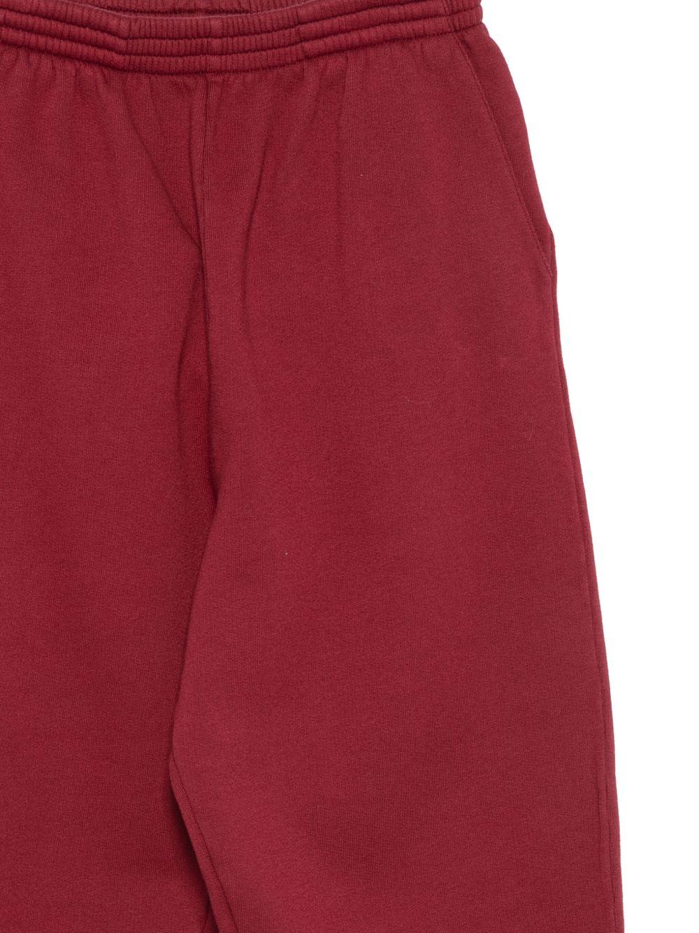 Pantaloni da tuta per bambino ETRO KIDS rossi con polsini elastici - Rubino Kids