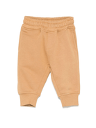 Pantaloni da tuta per neonato Trussardi Junior marroni con tasche applicate - Rubino Kids