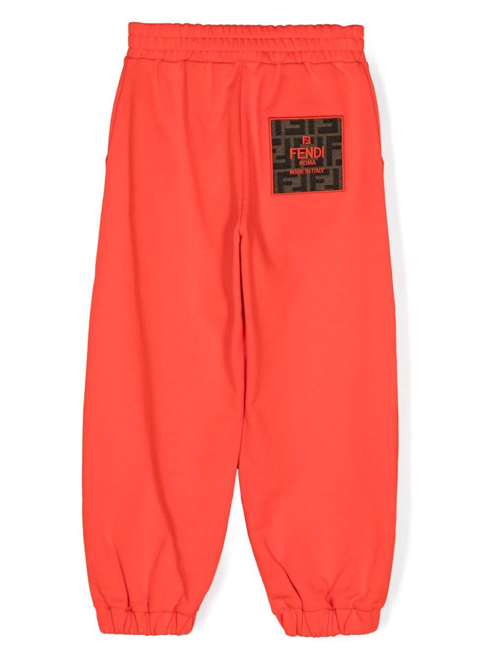 Pantaloni di tuta con patch - Rubino Kids