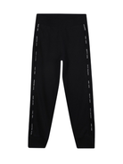 Pantaloni dritti per bambina The Marc Jacobs Kids nero in cotone biologico - Rubino Kids