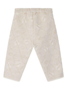 Pantaloni Elvin per neonato Bonpoint beige con vita elasticizzata - Rubino Kids