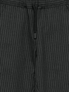 Pantaloni gessati per bambino Dondup Kids grigi con coulisse - Rubino Kids