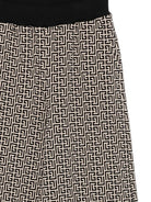 Pantaloni per bambina Balmain Kids multicolore con monogramma - Rubino Kids