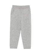 Pantaloni per bambina Bonpoint grigio con coulisse con elastico - Rubino Kids
