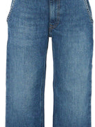 Pantaloni per bambina DONDUP KIDS denim con cinque tasche - Rubino Kids