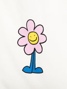 Pantaloni per bambina Stella McCartney Kids bianco a fiori con coulisse - Rubino Kids