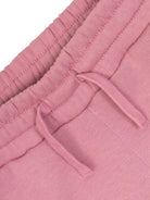 Pantaloni per bambina Stella McCartney Kids rosa con tasca con stampa floreale - Rubino Kids