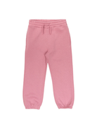 Pantaloni per bambina Stella McCartney Kids rosa con tasca con stampa floreale - Rubino Kids