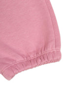 Pantaloni per bambina Stella McCartney Kids rosa con tasca con stampa floreale - Rubino Kids