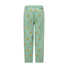 Pantaloni per bambina Stella McCartney Kids verde con dettagli cuoricini - Rubino Kids