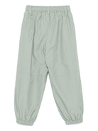 Pantaloni per bambina Stella McCartney Kids verde con stampa grafica - Rubino Kids