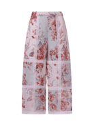 Pantaloni per bambina Zimmermann Kids multicolore con design patchwork - Rubino Kids