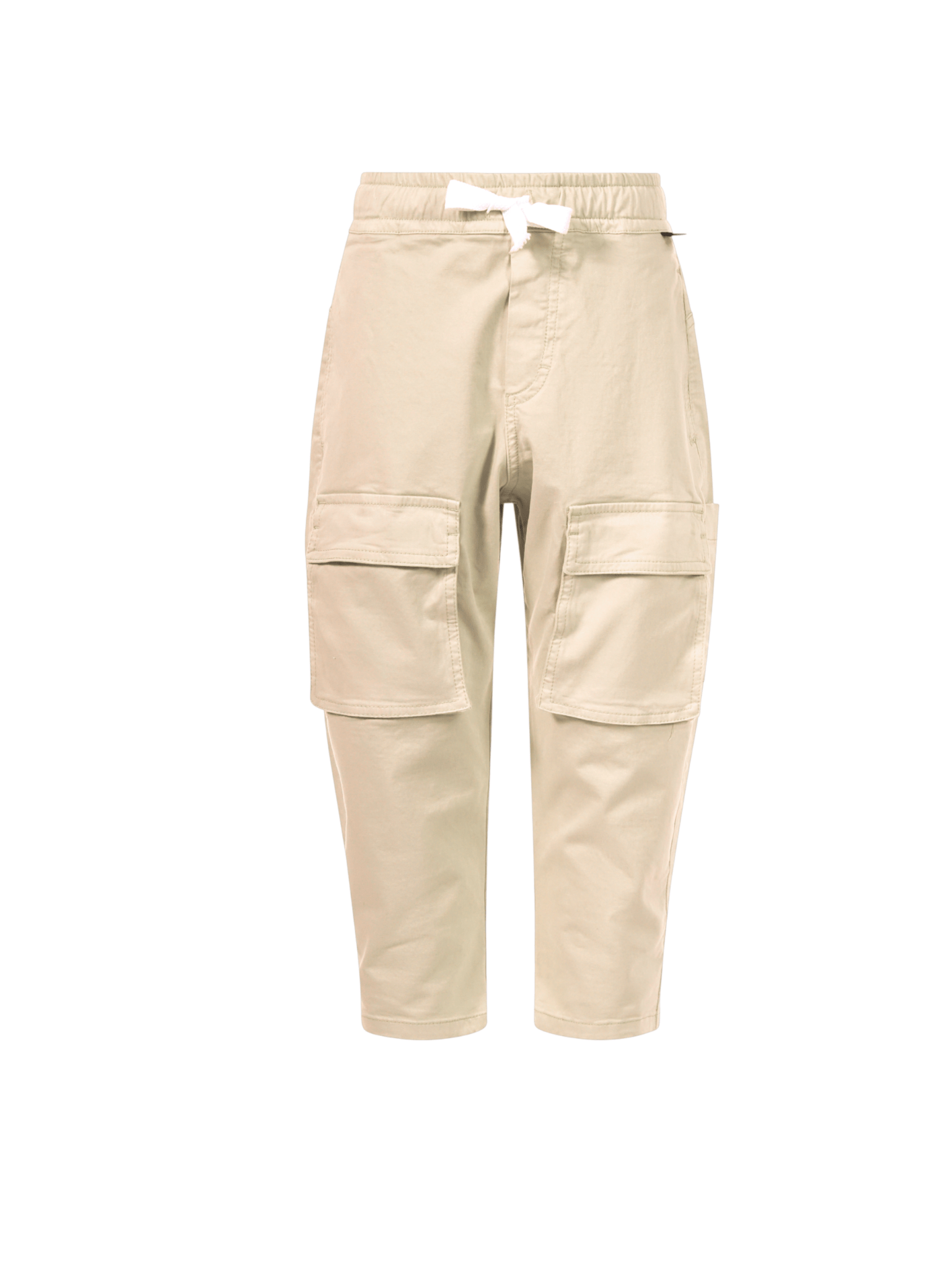 Pantaloni per bambino Aspesi Kids beige con chiusura a coulisse - Rubino Kids