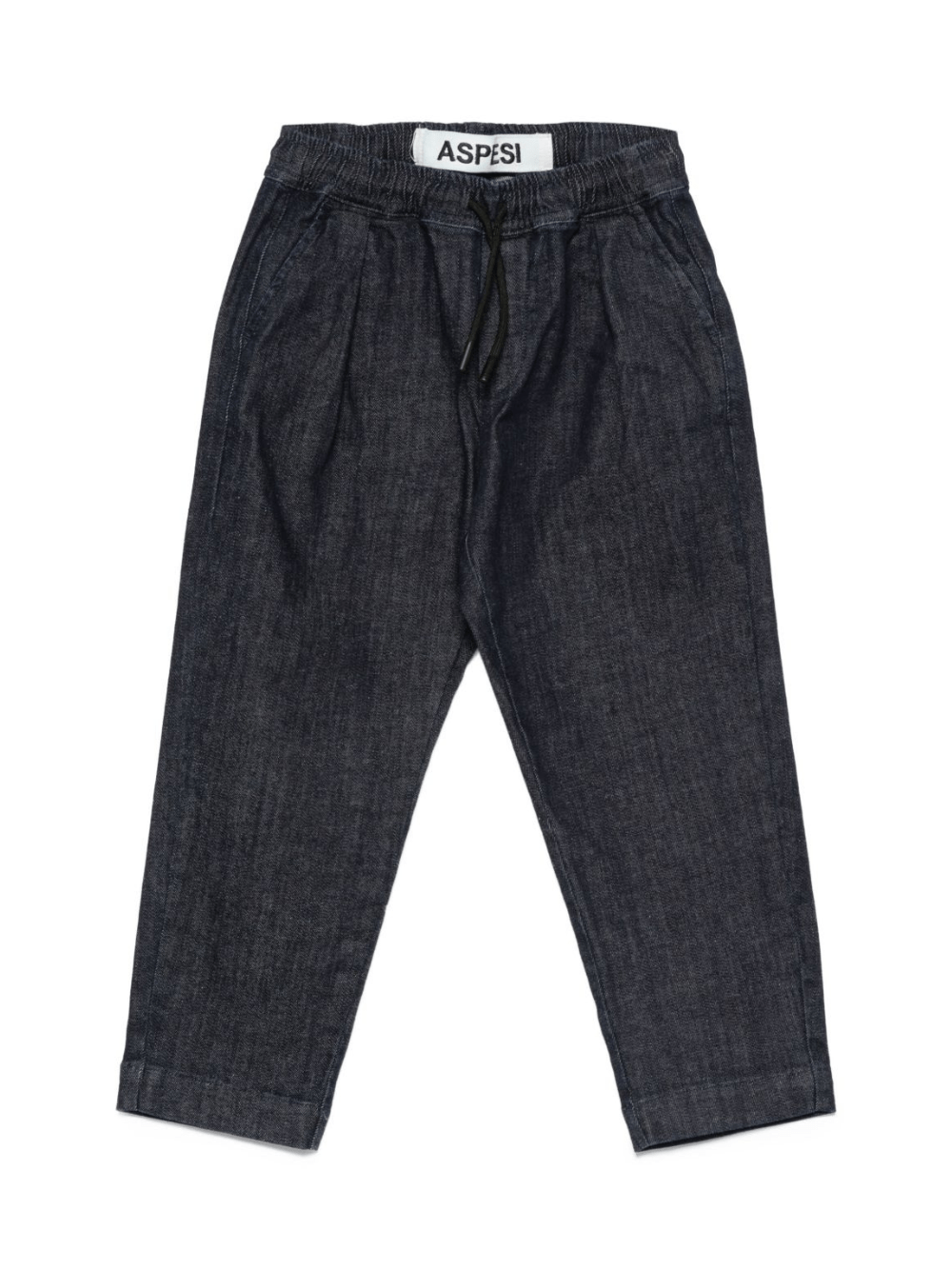 Pantaloni per bambino Aspesi Kids blu con elastico in vita - Rubino Kids