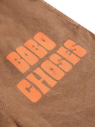 Pantaloni per bambino Bobo Choses marrone con logo - Rubino Kids