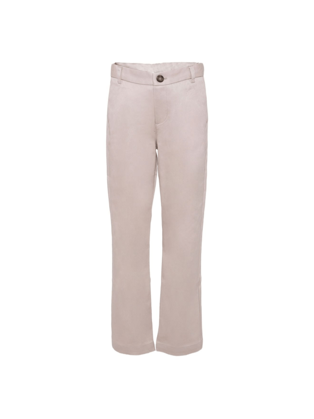 Pantaloni per bambino Bonpoint beige con logo - Rubino Kids