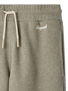 Pantaloni per bambino Bonpoint grigio con coulisse - Rubino Kids
