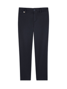 Pantaloni per bambino BOSS Kids blu con logo - Rubino Kids