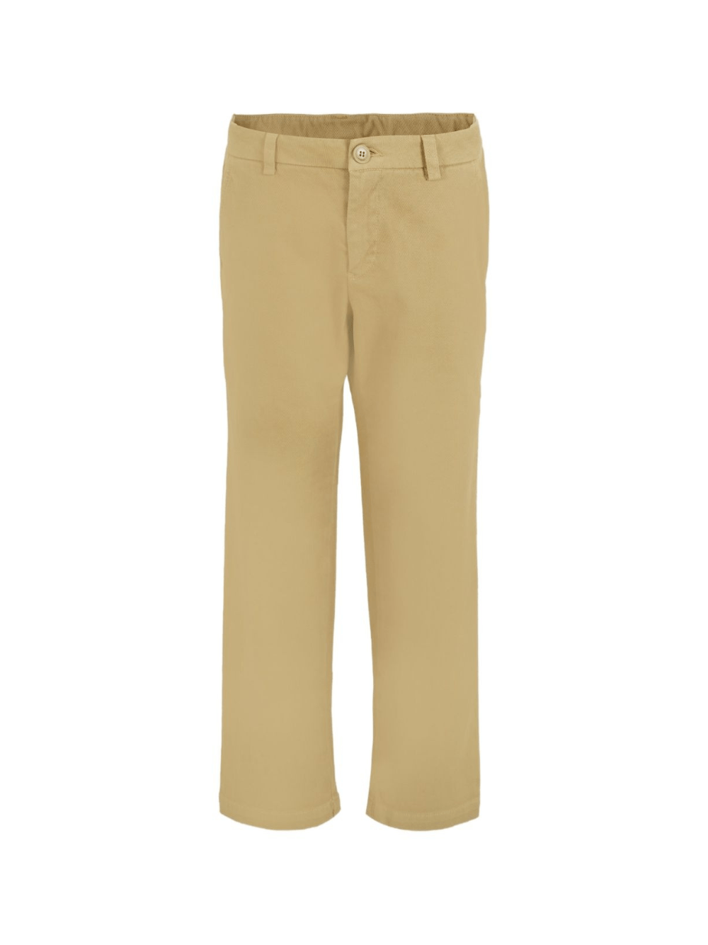Pantaloni per bambino Dondup Kids beige con chiusura a bottoni - Rubino Kids