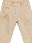 Pantaloni per bambino DONDUP Kids beige con vita elasticizzata - Rubino Kids