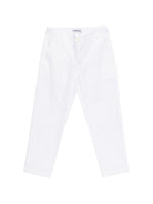 Pantaloni per bambino DONDUP Kids bianchi con tasca posteriore - Rubino Kids