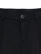 Pantaloni per bambino Emporio Armani Kids blu con tasche anteriori a filetto - Rubino Kids