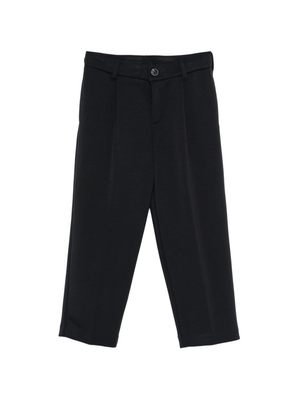 Emporio Armani Kids blue trousers for boys with front welt pockets