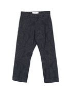 Pantaloni per bambino Etro Kids grigi con motivo paisley - Rubino Kids