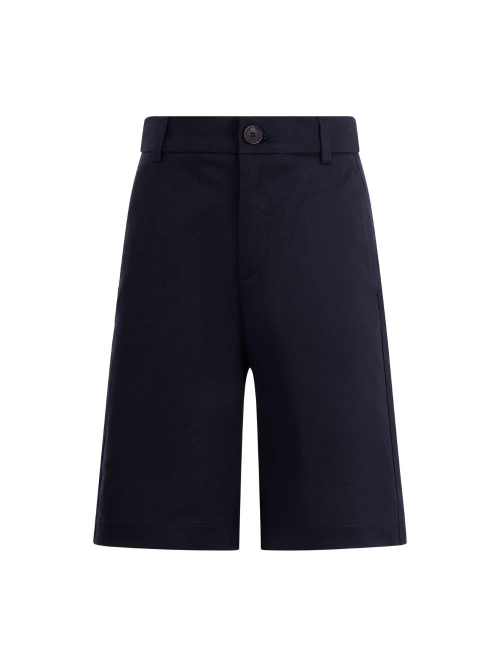 Pantaloni per bambino Fendi Kids blu con dettaglio logo sul retro - Rubino Kids