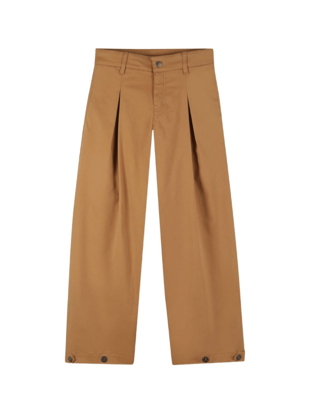 Pantaloni per bambino Givenchy Kids marroni a gamba ampia - Rubino Kids