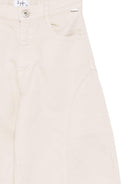 Pantaloni per bambino Il Gufo beige con tasche curve - Rubino Kids