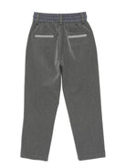 Pantaloni per bambino John Richmond Junior grigio con coulisse in vita - Rubino Kids