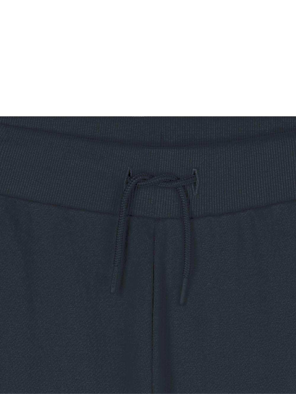 Pantaloni per bambino Kenzo Kids blu con dettaglio logo - Rubino Kids