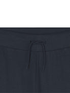 Pantaloni per bambino Kenzo Kids blu con dettaglio logo - Rubino Kids