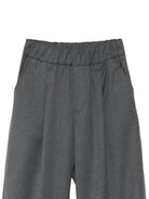 Pantaloni per bambino Laneus Kids grigi con tasche posteriori applicate - Rubino Kids